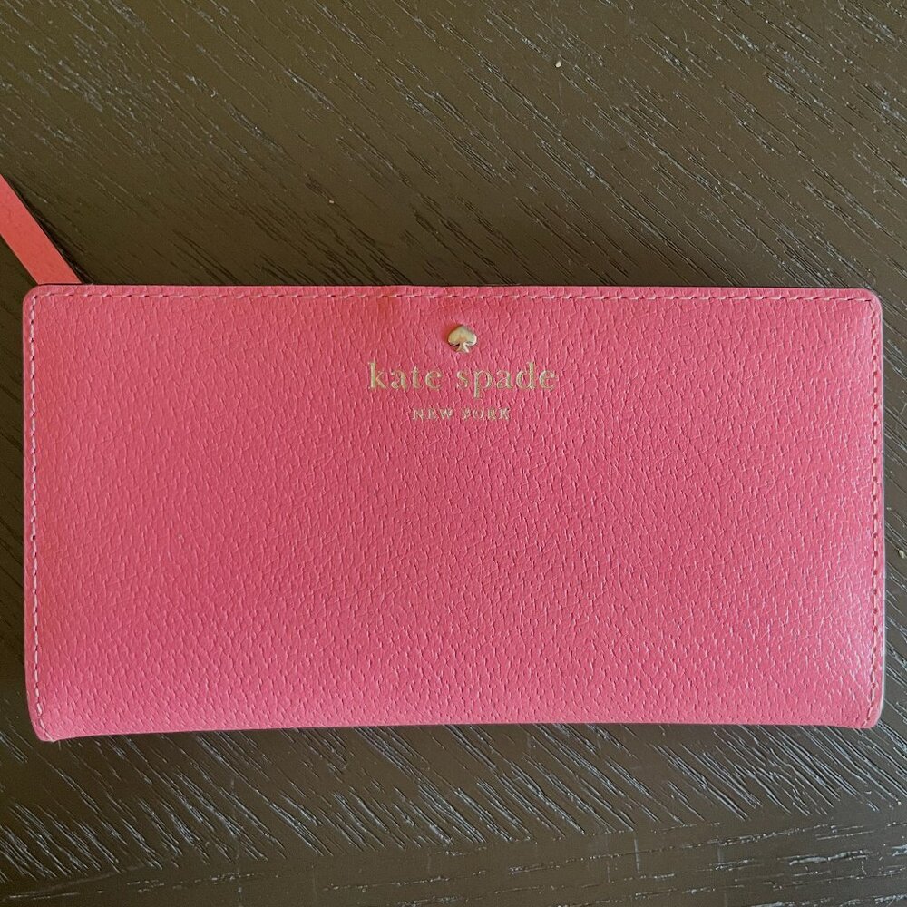 Kate Spade Madison Bifold Wallet in Pink
